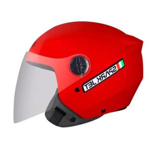 CAPACETE EBF SPARK JET SOLID / TAMANHO 56 / VERMELHO 