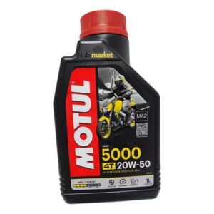 OLEO LUBRIFICANTE MOTUL 5000 20W50 4T