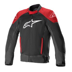 JAQUETA ALPINESTARS T SP X SUPER AIR PRETO/VERMELHO FLUOR / TAMANHO L