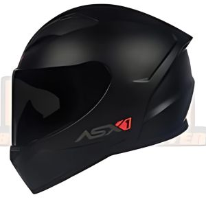 CAPACETE ASX CITY SOLID FOSCO PRETO/GRAFITE 58/M