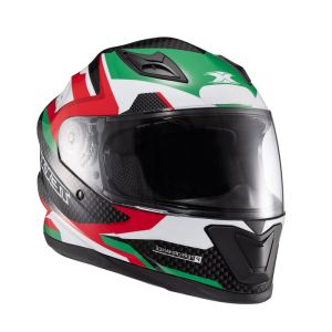 CAPACETE TEXX HAWK RIDE AZUL/VERDE/VERMELHO/PRETO TAMANHO 56