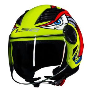 CAPACETE LS2 AIRFLOW OF562 TRIBAL ORANGE 60