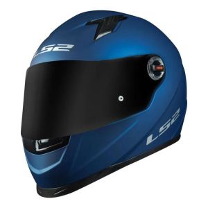 CAPACETE LS2 FF358 MONOCOLOR MATTE BLUE 60/L