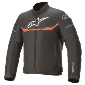 JAQUETA ALPINESTARS T SPS WP / PRETO/VERMELHO TAMANHO 3XL