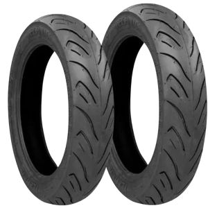 2 Pneus Sport R 140/70-17+110/70-17 S/C Technic Traseiro e Dianteiro