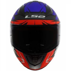 CAPACETE LS2 RAPID FF353 CROMO MATTE BLK/RED/BLUE 58