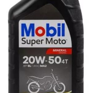 LUBRIFICANTE MOBIL SUPER MOTO 4T 20W50 - LITRO