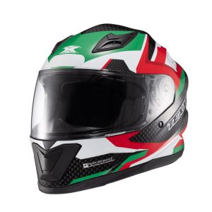 CAPACETE TEXX HAWK RIDE AZUL/VERDE/VERMELHO/PRETO TAMANHO 56