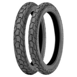 Par Pneu 120/80-18 + 90/90-21 62s 54s T&c  Moto Technic