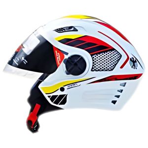 CAPACETE X OPEN BRANCO ALEMANHA 58 FW3