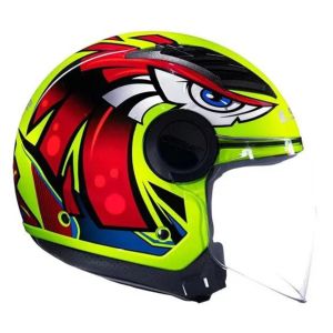 CAPACETE LS2 AIRFLOW OF562 TRIBAL YELLOW 56