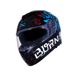 CAPACETE NORISK FORCE BORN TO RIDE BLUE 56/S