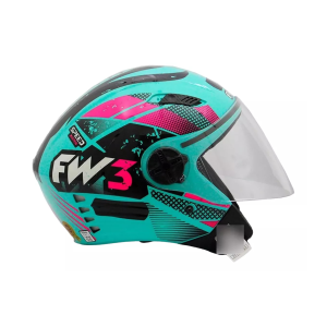 CAPACETE X OPEN SPEED AZUL CLARO 60 / FW3