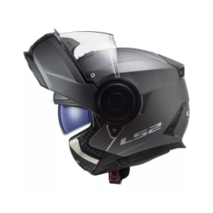 CAPACETE LS2 SCOPE FF902 MASK BLK/TITANIUM 62/XL