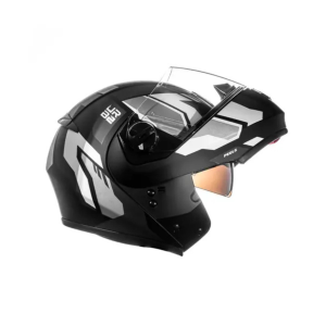 CAPACETE U-RB2 HOLD PRETO / PRATA / 64 / PEELS