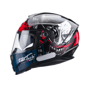 CAPACETE GP TECH ULTRA SV JOKER PRETO/AZUL/VERMELHO 56