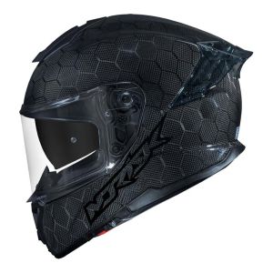 CAPACETE NORISK VIPER GT SNAKE CARBONO BLACK 58/M