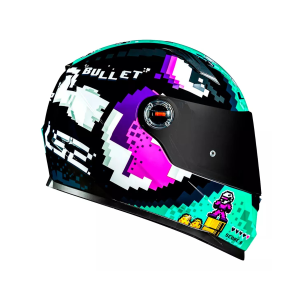 CAPACETE LS2 FF358 BULLET BLACK/BLUE 62/ XL 