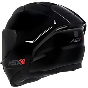 CAPACETE ASX DRAKEN SOLID BRILHO PRETO 56/S