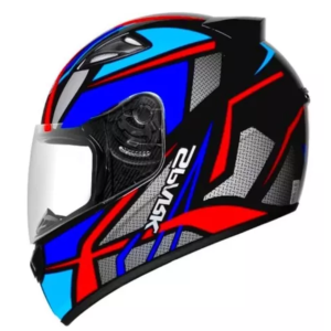 CAPACETE EBF SPIDER / TAMANHO 58 / PRETO/AZUL