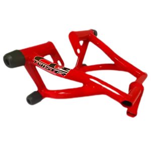 PROTETOR DE MOTOR CB TWISTER 250 VERMELHO AURORENSE