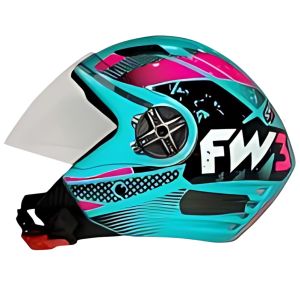 CAPACETE X OPEN SPEED AZUL CLARO 58 / FW3