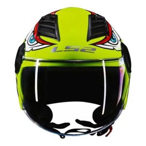 CAPACETE LS2 AIRFLOW OF562 TRIBAL YELLOW 60