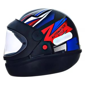 CAPACETE EBF AUTOMATICO STYLE / TAMANHO 58 / PRETO/AZUL