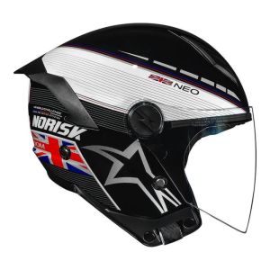 CAPACETE NORISK NEO GRAND PRIX UNITED KINGDON 60/L