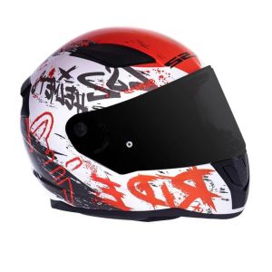 CAPACETE LS2 RAPID FF353 NAUGHTY WHT/RED 56/S