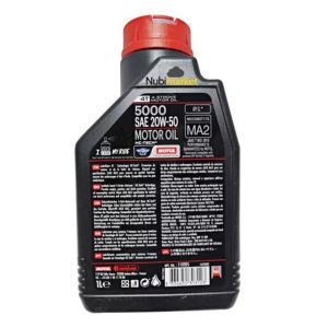 OLEO LUBRIFICANTE MOTUL 5000 20W50 4T