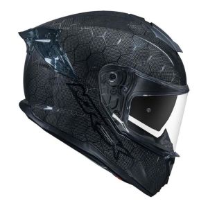 CAPACETE NORISK VIPER GT SNAKE CARBONO BLACK 58/M